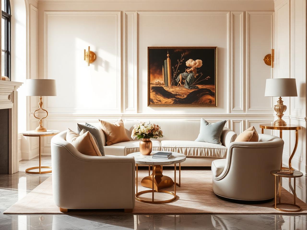 The Ivory Residence — Formal living
