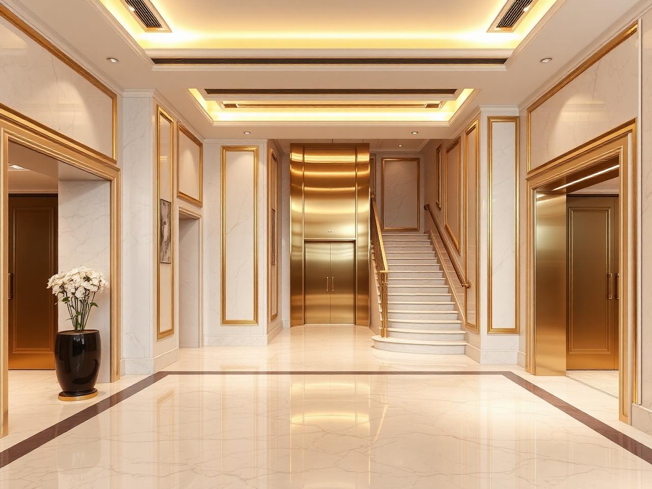 The Cornerstone — G+4 — Entrance lobby